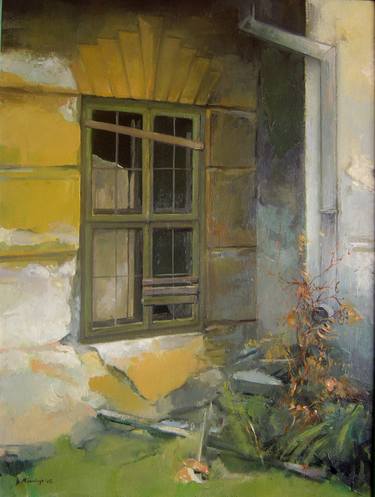 Original Architecture Painting by Milivoje Bogosavljevic