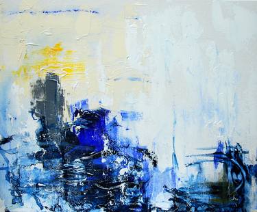 Original Abstract Expressionism Abstract Paintings by Marina Ichikawa