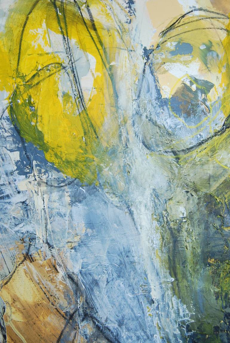 Original Abstract Expressionism Abstract Painting by Marina Ichikawa