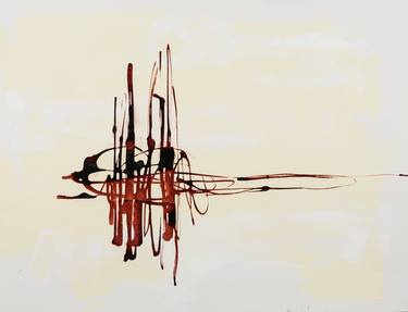 Original Abstract Expressionism Abstract Paintings by Marina Ichikawa