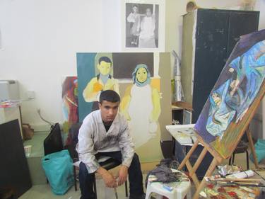 Orhan Consider bringing artists working in 2012 when the reprodiksiyo workshop and a eksperresyonist pakışl continues the artistic production thumb