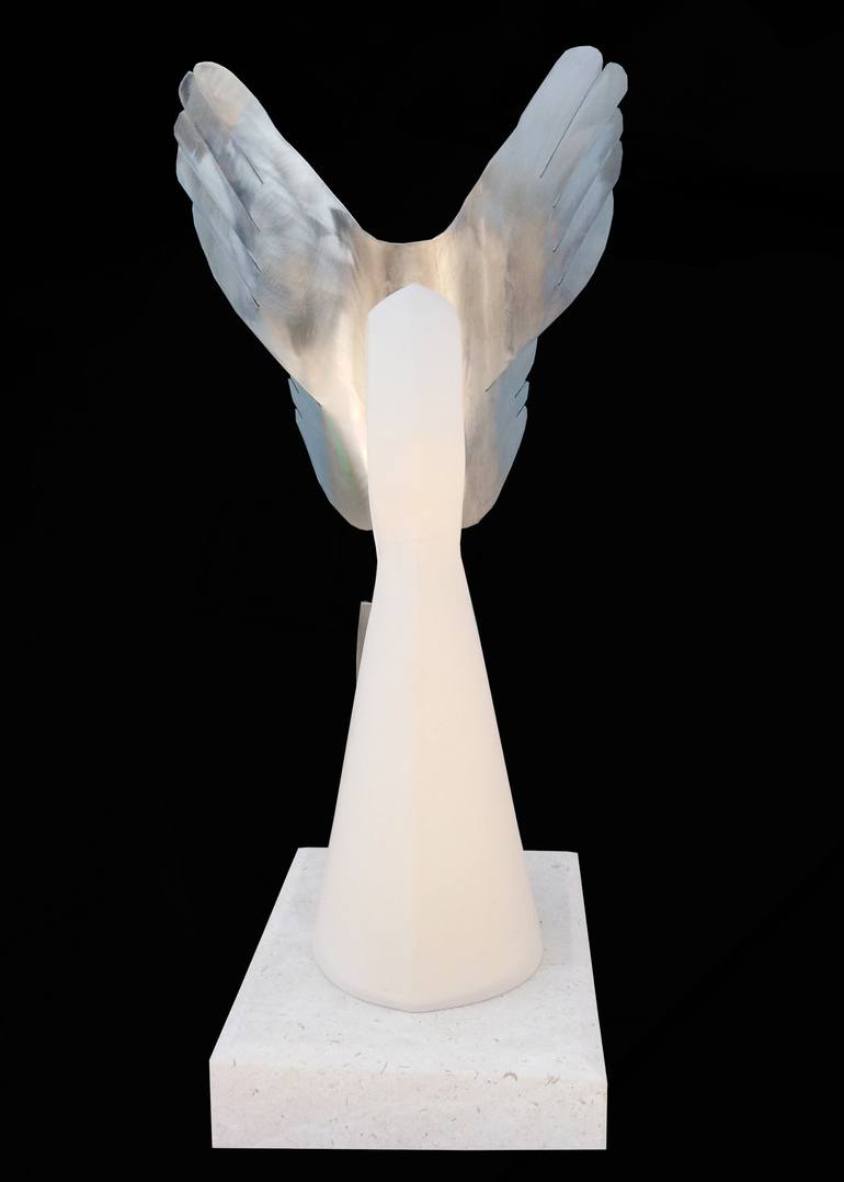 Original Abstract Fantasy Sculpture by Anastasios   Stamiris