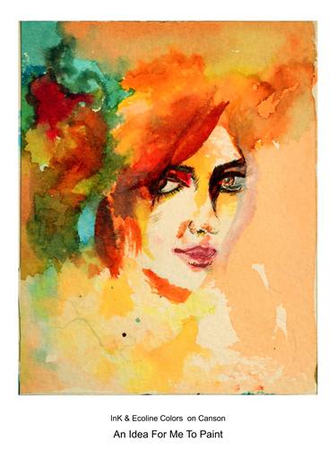 Print of People Paintings by Marwa Ellabban