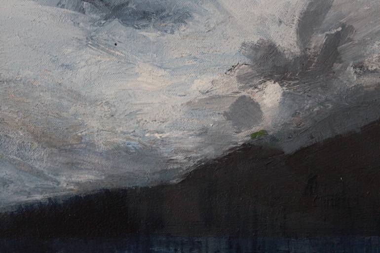 Original Abstract Expressionism Seascape Painting by Jane Martin