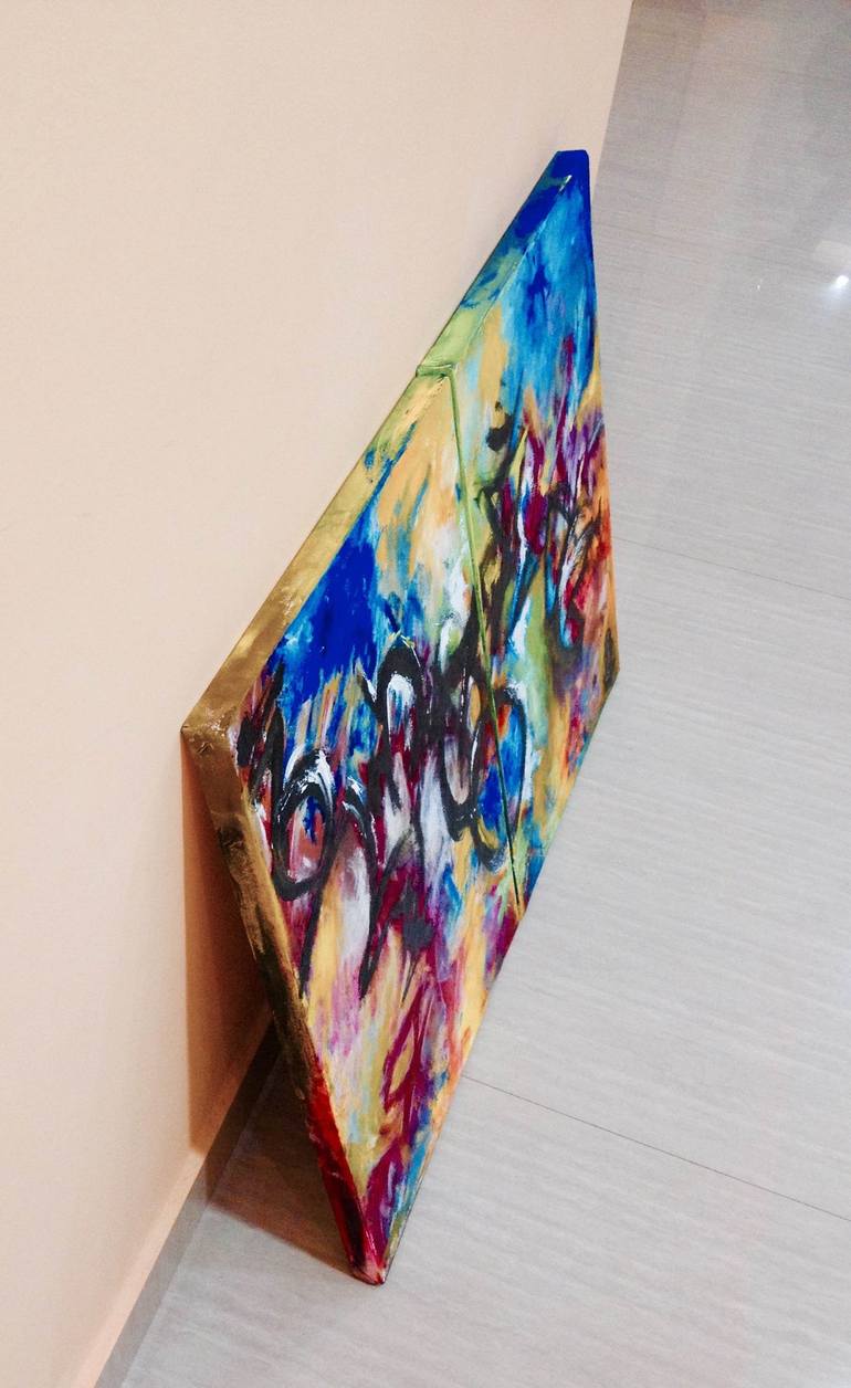 Original Abstract Painting by Aatmica Ojha