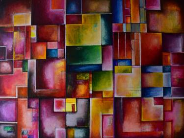Print of Fine Art Abstract Paintings by Aatmica Ojha