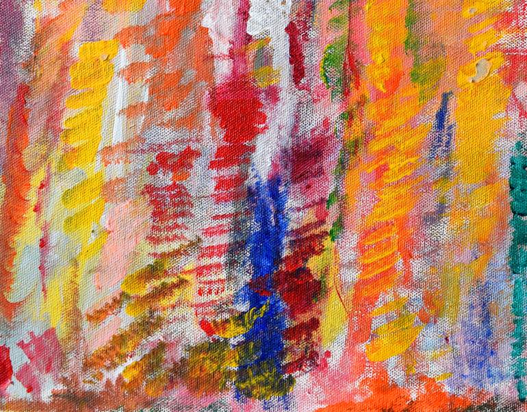 Original Abstract Expressionism Abstract Painting by Aatmica Ojha