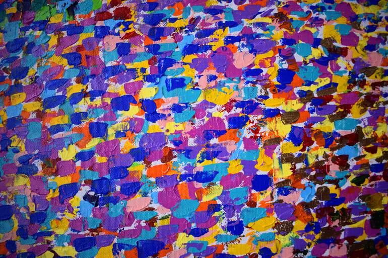 Original Abstract Expressionism Abstract Painting by Aatmica Ojha