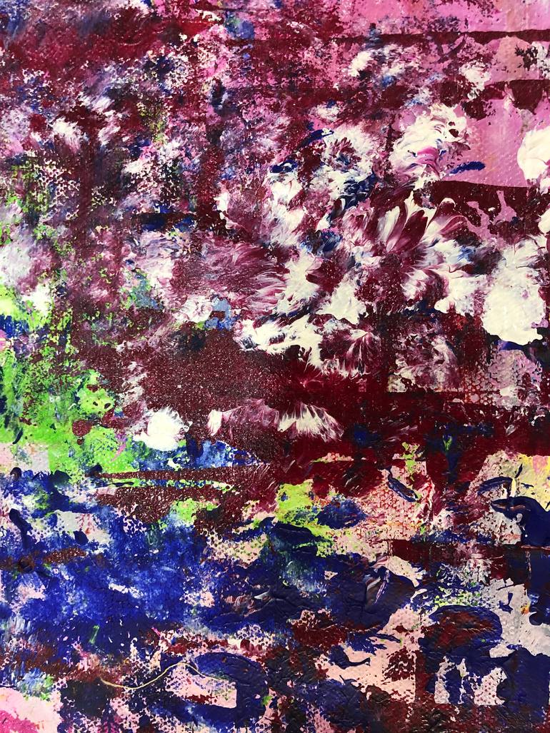 Original Abstract Nature Painting by Aatmica Ojha