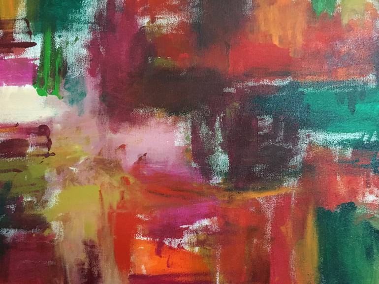 Original Abstract Expressionism Culture Painting by Aatmica Ojha