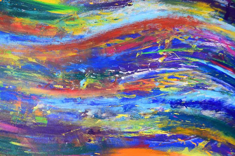 Original Abstract Expressionism Nature Digital by Aatmica Ojha