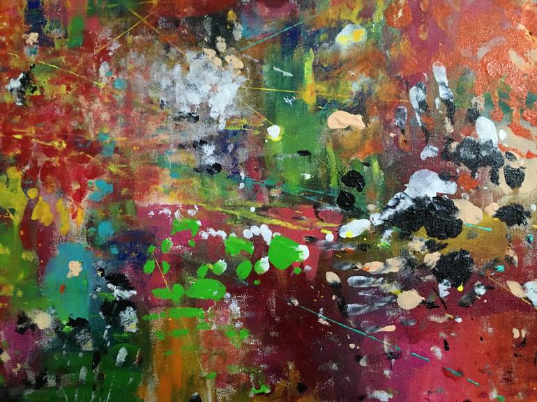 Original Abstract Culture Painting by Aatmica Ojha