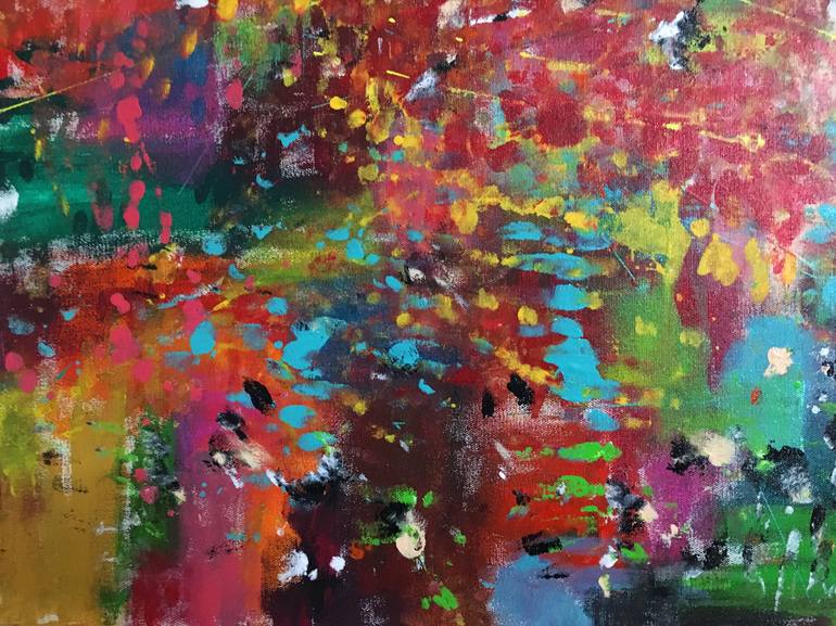 Original Abstract Culture Painting by Aatmica Ojha
