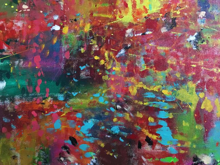 Original Abstract Culture Painting by Aatmica Ojha