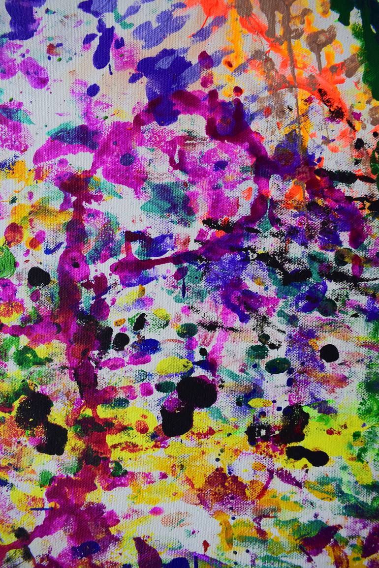 Original Abstract Expressionism Culture Painting by Aatmica Ojha