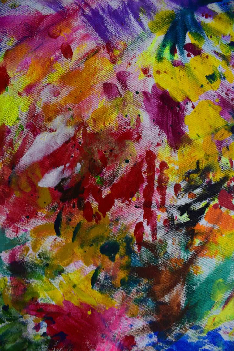 Original Abstract Painting by Aatmica Ojha