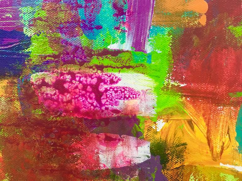 Original Conceptual Abstract Painting by Aatmica Ojha