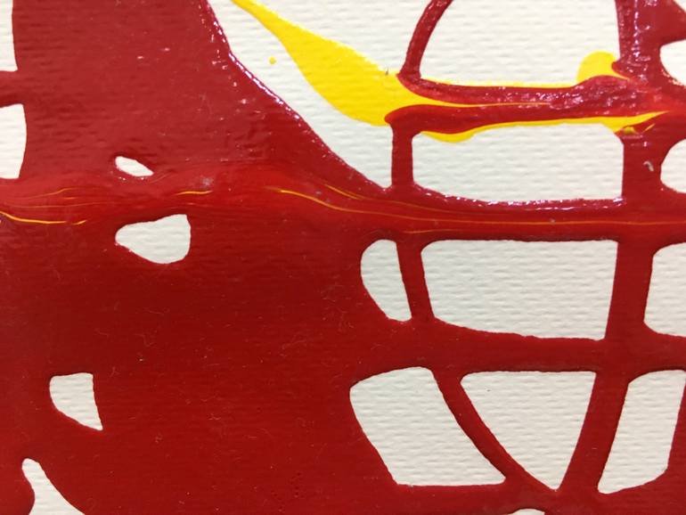 Original Abstract Expressionism Abstract Painting by Aatmica Ojha