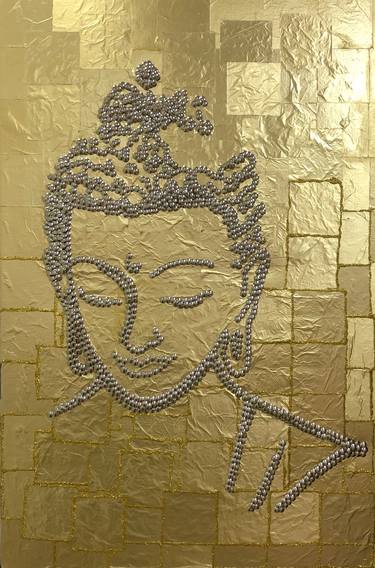 Lord Buddha - Gold & Silver thumb