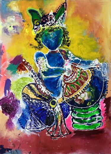 I love Krishna Series - Makhan Chor (2) thumb