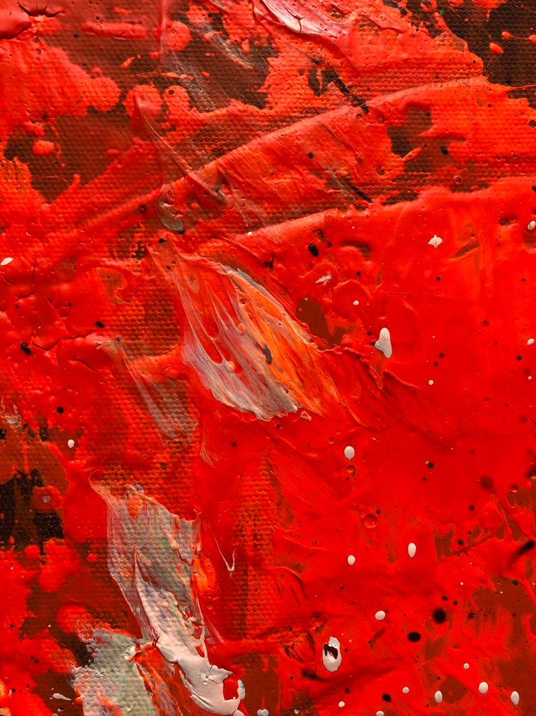 Original Conceptual Love Painting by Aatmica Ojha