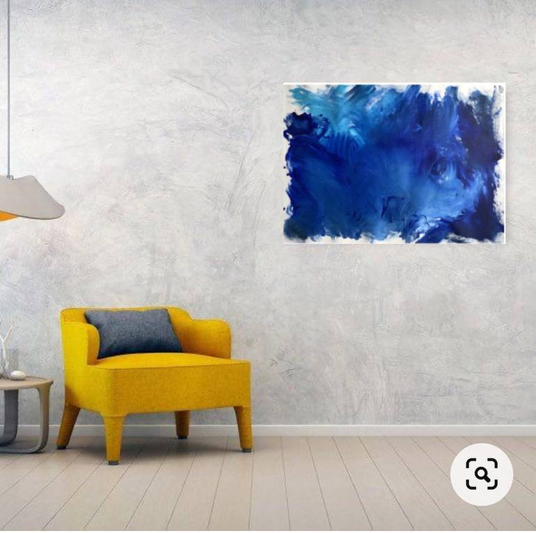 Original Abstract Expressionism Abstract Painting by Aatmica Ojha