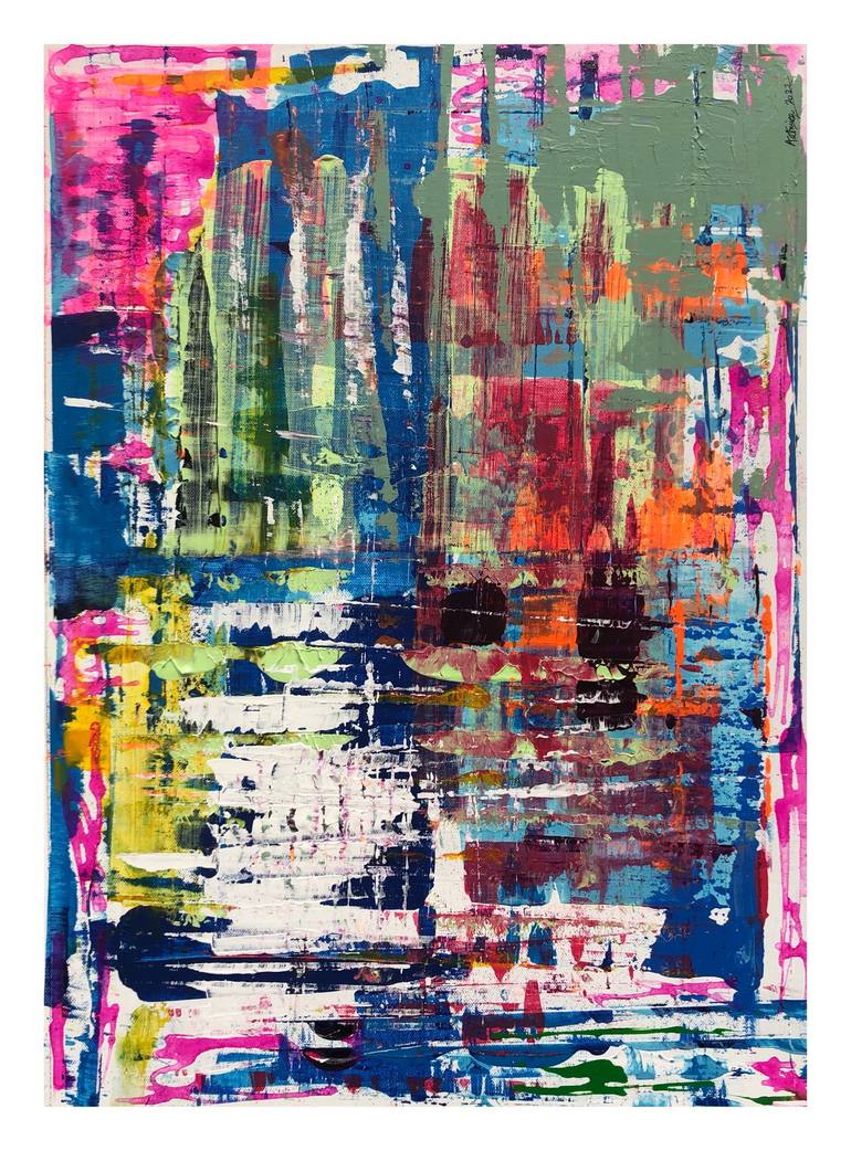 A Tale of 4 Rangrez! Painting by Aatmica Ojha | Saatchi Art