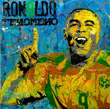 Original Abstract Expressionism Sports Paintings by Pedro Fonseca