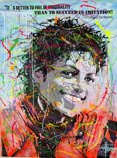 Original Expressionism Celebrity Paintings by Pedro Fonseca