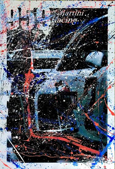 Print of Expressionism Car Mixed Media by Pedro Fonseca