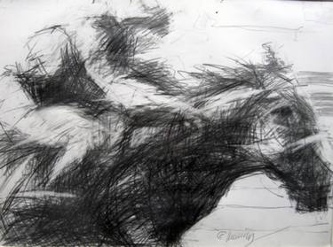 Original Abstract Horse Pencil Drawings For Sale Saatchi Art