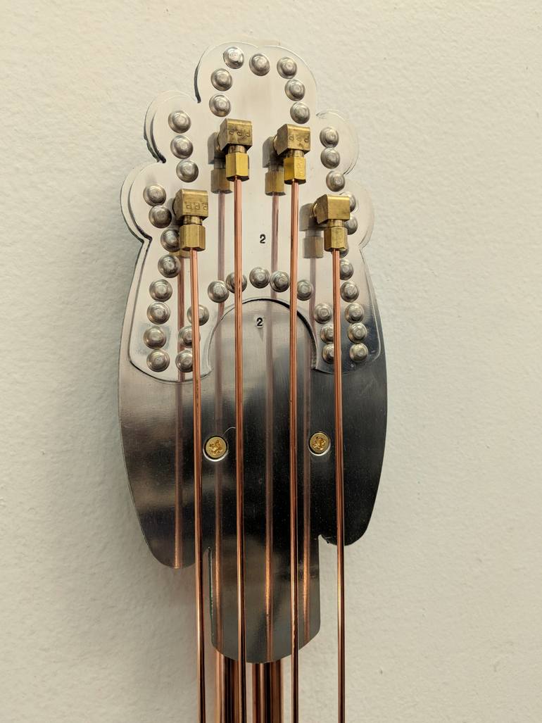 Original Abstract Music Sculpture by David Graybill