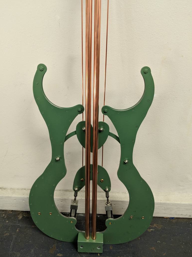 Original Abstract Music Sculpture by David Graybill