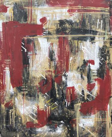 Original Abstract Expressionism Abstract Paintings by MELISSA Beaulieu