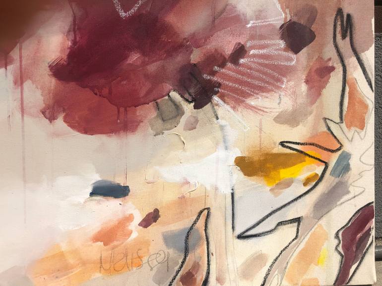 Original Abstract Expressionism Abstract Painting by Melissa Beaulieu