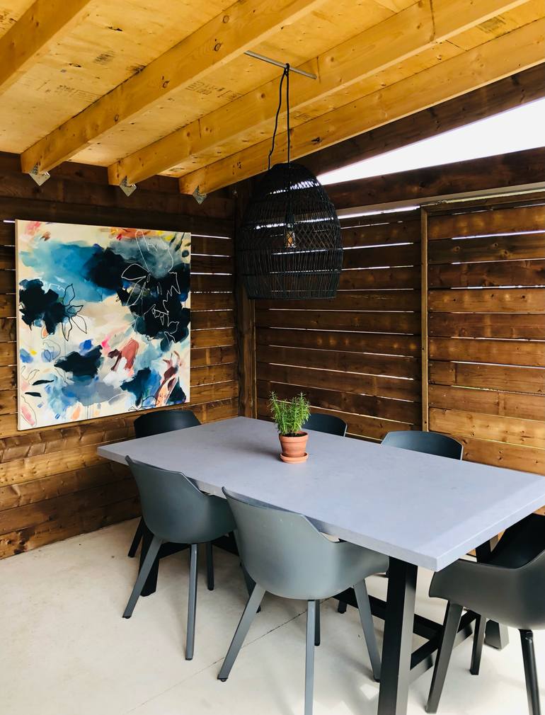 Original Abstract Expressionism Abstract Painting by Melissa Beaulieu