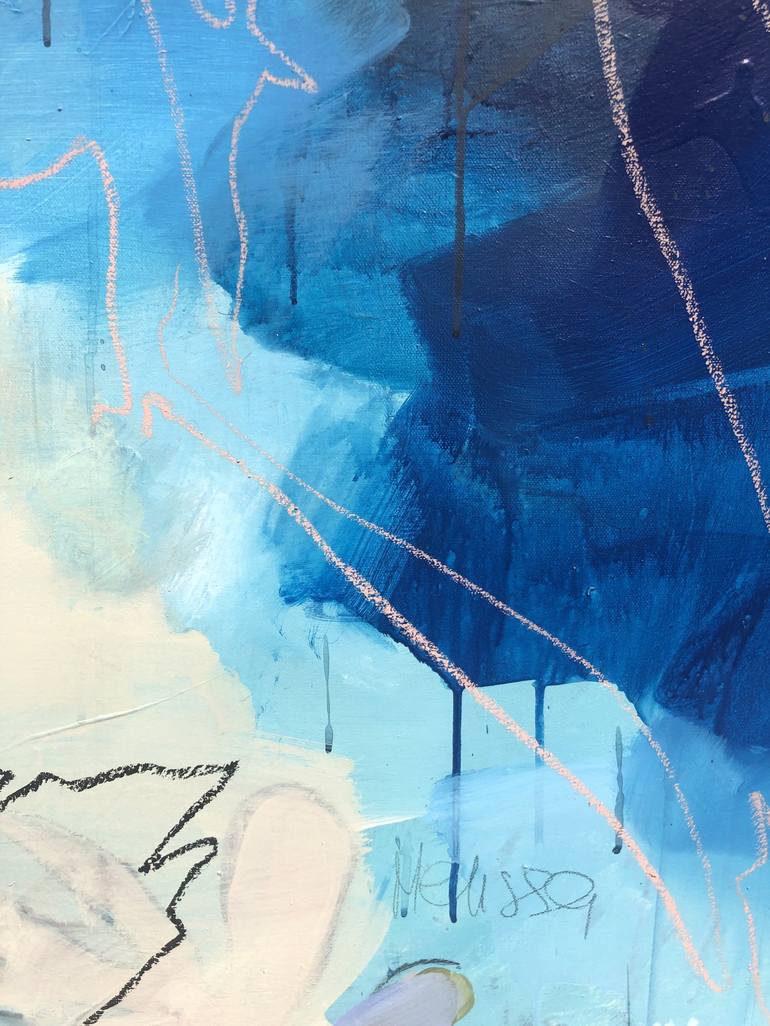 Original Abstract Expressionism Abstract Painting by Melissa Beaulieu
