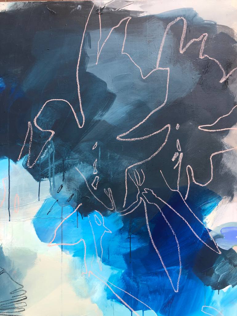 Original Abstract Expressionism Abstract Painting by Melissa Beaulieu