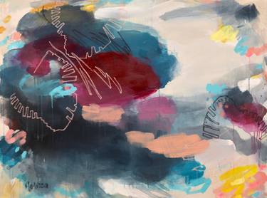 Original Abstract Expressionism Abstract Paintings by MELISSA Beaulieu