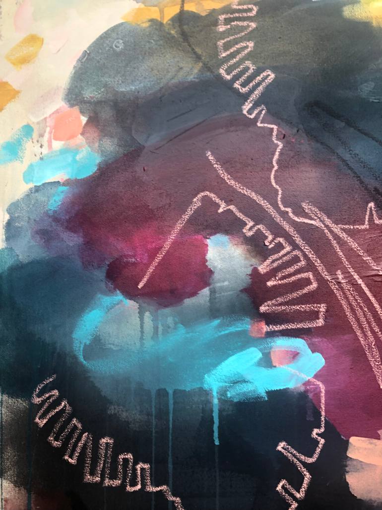 Original Abstract Expressionism Abstract Painting by Melissa Beaulieu