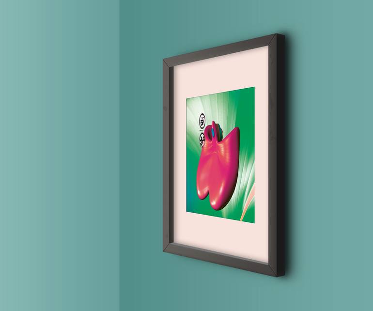 Original Illustration Botanic Printmaking by Hugo Barroso