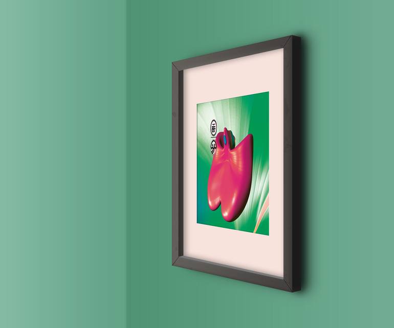 Original Illustration Botanic Printmaking by Hugo Barroso