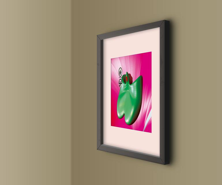 Original Illustration Botanic Printmaking by Hugo Barroso