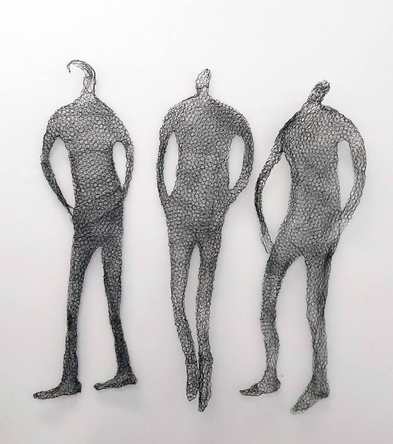 Original People Sculpture by Barbara Licha