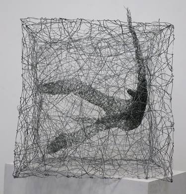 Original Abstract Expressionism Body Sculpture by Barbara Licha