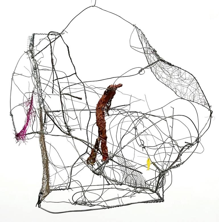 Original Abstract Expressionism People Sculpture by Barbara Licha