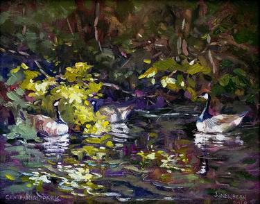 Original Impressionism Landscape Paintings by judson newbern