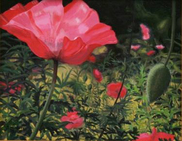 Original Realism Floral Paintings by judson newbern