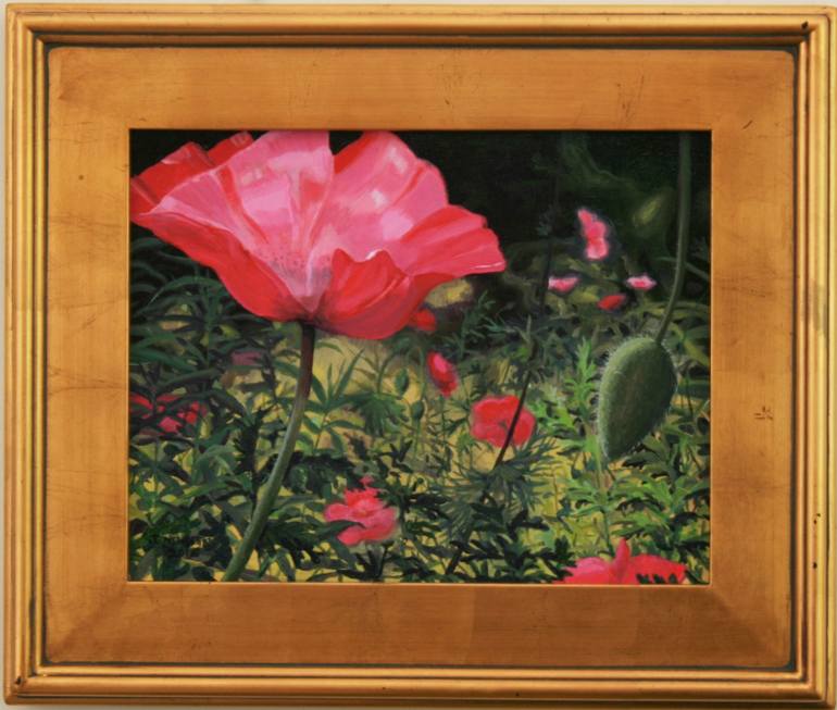Original Floral Painting by judson newbern