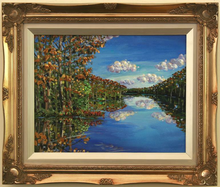 Original Expressionism Water Painting by Judson Newbern